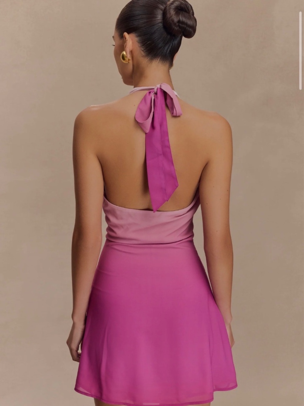 MESHKI Malakhai Halter Dress - NWT never worn - Picture 2 of 3